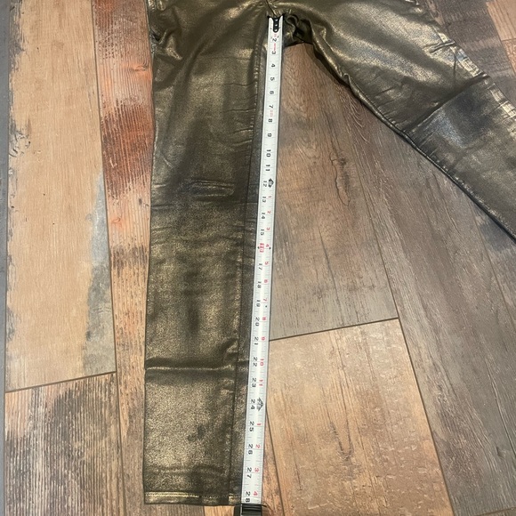 Express Gold Skinny Jeans, Low Rise - Picture 10 of 12